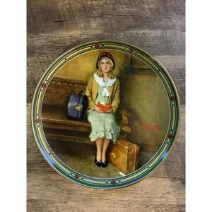 Norman Rockwell “A Young Girl’s Dream” Collector Plate – 1985 Knowles No. 145006